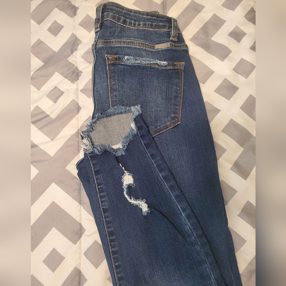 Kancan Sz 5/26 High Rise Ankle Skinny